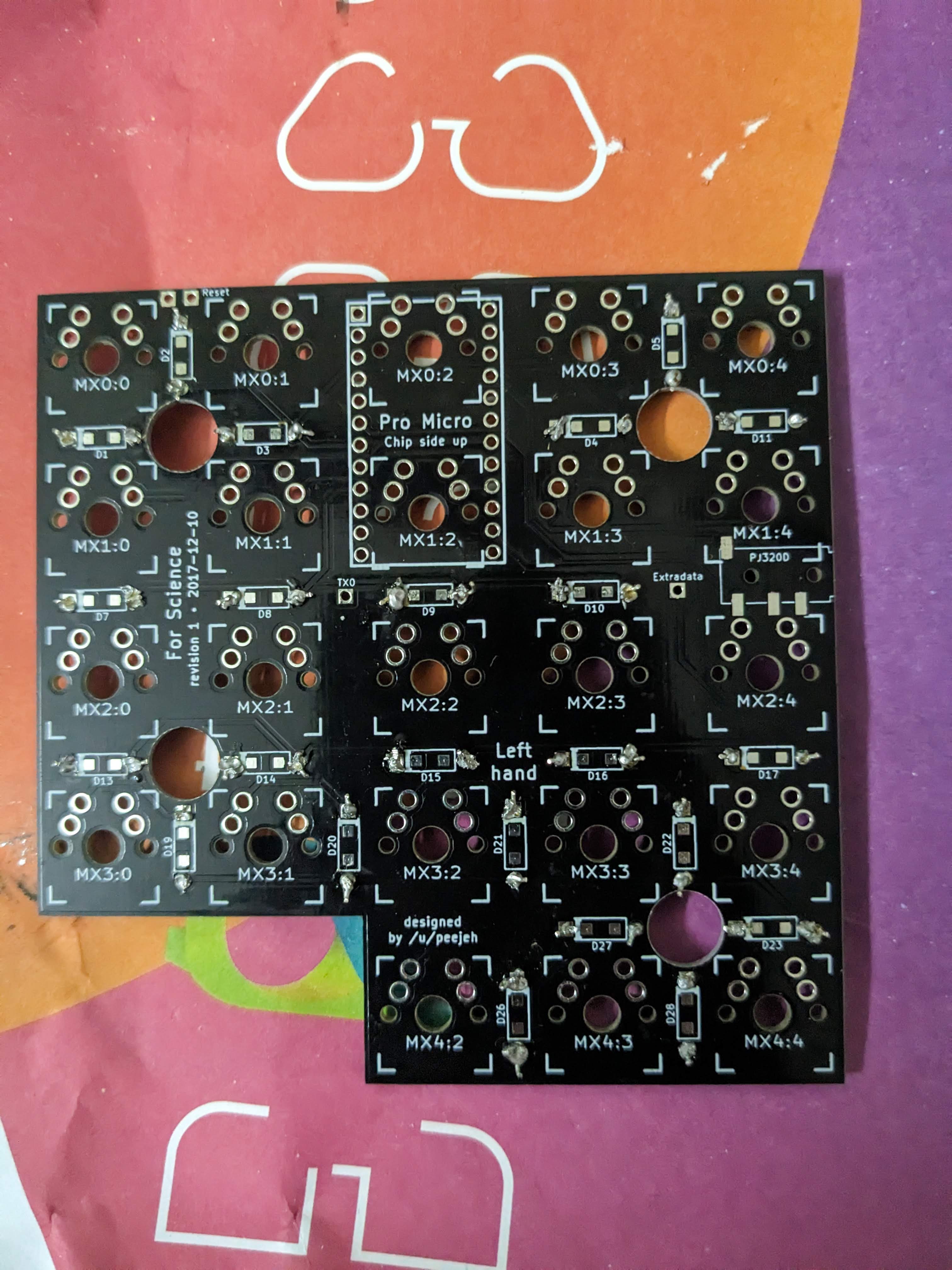 Diodes on PCB